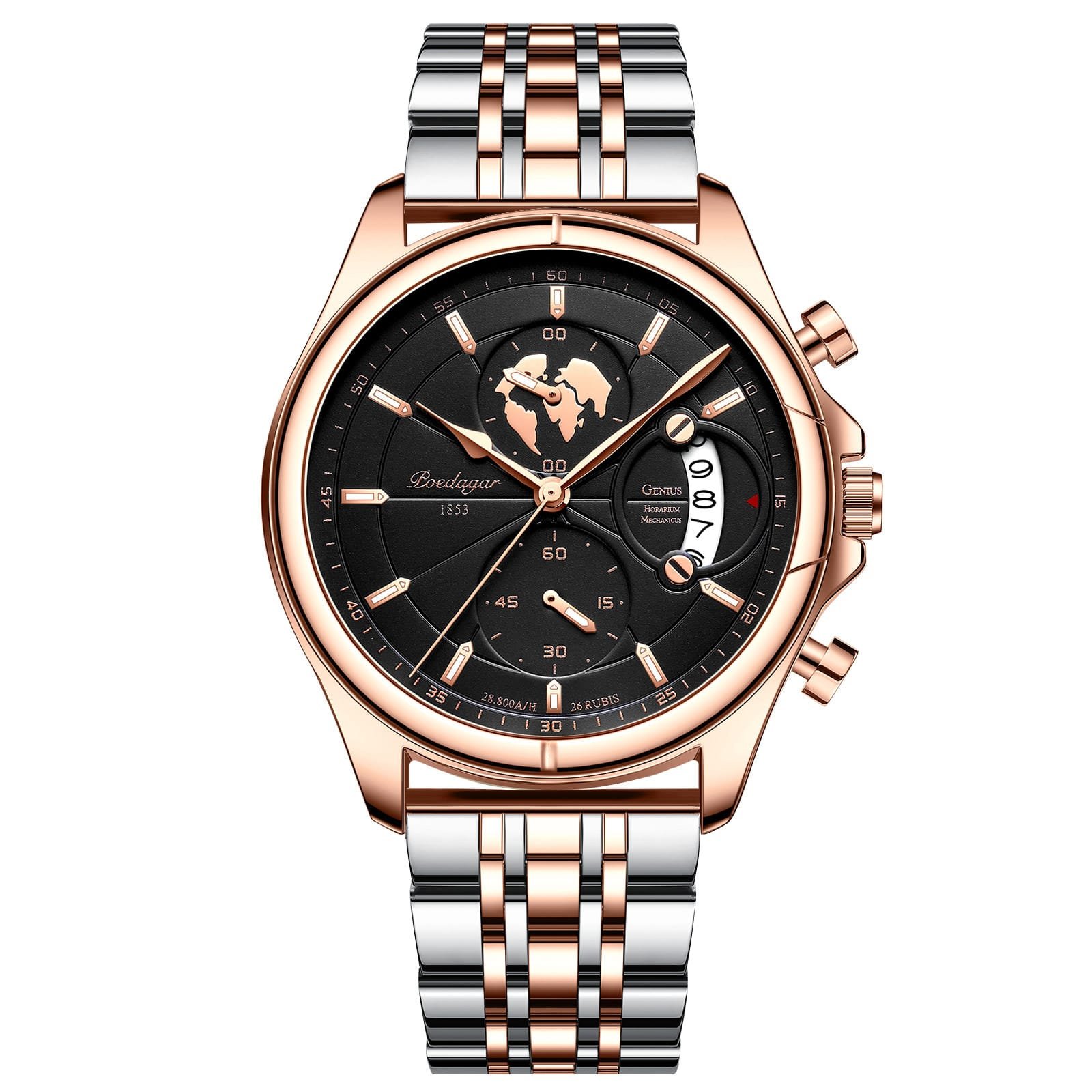 Rose Gold / Black
