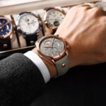POEDAGAR 989 Leather Men Watch Fashion Casual Sport Leather Quartz Watches Waterproof Luminous Luxury Men‘s Wristwach - Image 3
