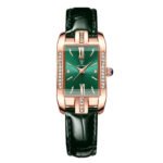 POEDAGAR 365 Fashion Quartz Watch Luxury Elegant Casual Waterproof Leather Women Watch