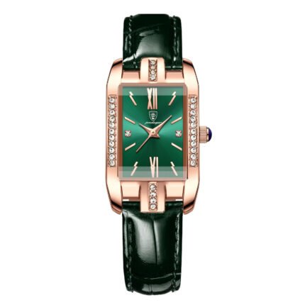 POEDAGAR 365 Fashion Quartz Watch Luxury Elegant Casual Waterproof Leather Women Watch