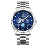 Poedagar 916 Luxus Herrenuhren Leuchtendes Datum Wasserdicht Chronograph Quarz Herrenuhr Edelstahl Sport Herrenuhr