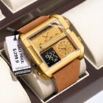 POEDAGAR 997 Luxury Man Big Dial Wristwatch Rectangle Waterproof Luminous Day Week Men Watch Digital Multifunction Men's Watches Quartz Reloj - Image 8