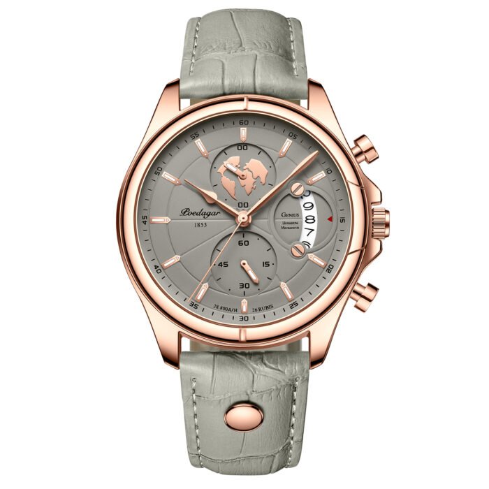 POEDAGAR 989 Luxury Men Watch Business Waterproof Date Chronograph Full Steel Quartz Men Wrist Watches Male Clock reloj hombre Dress - Image 1