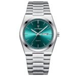 POEDAGAR 930 Luxury Watch For Man Waterproof Luminous Date Week Stainless Steel Homage Watch Men Watch Casual Quartz Men's Watches Male Clock+box