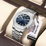 POEDAGAR 918 Luxury Man Quartz Watch Square Watch For Men Waterproof Luminous Date Stainless Steel Men's Watches Sports Clock Homage Watch reloj - Image 8