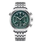 POEDAGAR 960 Luxury Watch for Men Waterproof Luminous Date Chronograph Man Watch Sport Quartz Stainless Steel Men's Watches