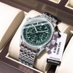 POEDAGAR 960 Luxury Watch for Men Waterproof Luminous Date Chronograph Man Watch Sport Quartz Stainless Steel Men's Watches - Image 2