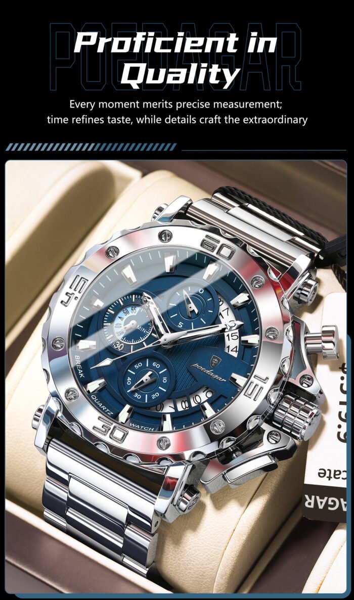 Poedagar 892 Men's Watch description image 4
