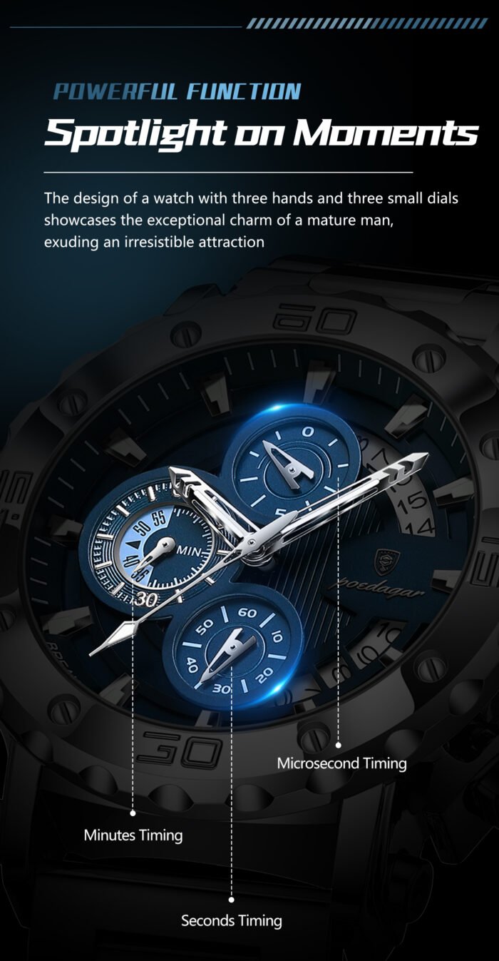 Poedagar 892 Men's Watch description image 7