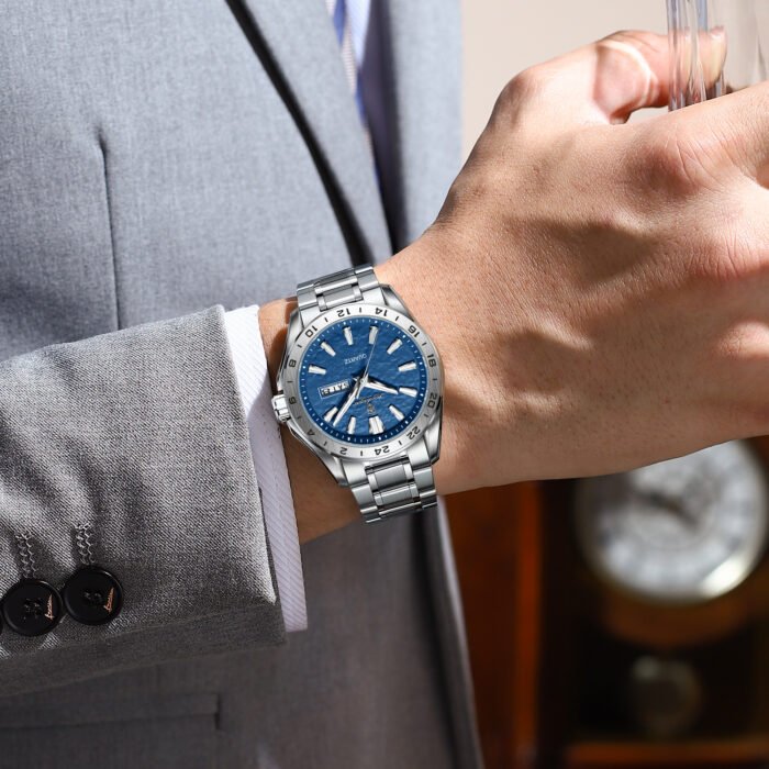 Mannen Horloge Voor Vader Dagen Pasen LED Mannen Horloges Waterdichte