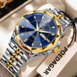 POEDAGAR 674 Luxury Watch For Man Stainless Steel Date Week Quartz Men Clock Waterproof Luminous Military High Quality Men's Watches - Image 10