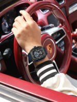 POEDAGAR 694 Men's High Quality Sport Watch - 30m Waterproof Stainless Steel Case, Luminous Dial, Silicone Strap, Nice Watches For Men - Image 9