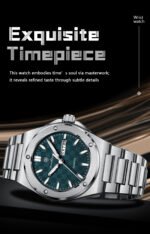 POEDAGAR 696 Nice Top Luxury Men Watch Week Luminous Man Wristwatch Quartz Stainless Steel Male Sport Waterproof Date Men's Watches Reloj - Image 7