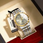 POEDAGAR 675 Fashion Business Men's Watch Luminous Waterproof Week Date Luxury Man Wristwatch Stainless Steel Quartz Watches For Men - Image 9