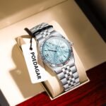 ​POEDAGAR 502 Casual Women's Watches Luxury Stainless Steel Date Watch For Woman Luminous Waterproof Quartz Fashion Ladies Wristwatch - Image 3