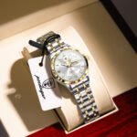 ​POEDAGAR 503 Luxury Elegant Woman's Watches Luminous Waterproof Stainless Steel Ladies Wristwatch Quartz Week Date Women Watch Reloj - Image 3