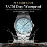 POEDAGAR 839 High Quality Original Men's Watch Waterproof Luminous Stainless Steel Calendar Luxury Business Men's Watch Quartz Watch - Image 9