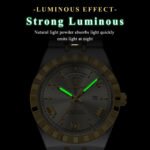 POEDAGAR 675 Fashion Business Men's Watch Luminous Waterproof Week Date Luxury Man Wristwatch Stainless Steel Quartz Watches For Men - Image 7