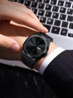 POEDAGAR 830 Fashion High Quality Men Clock Date Week Waterproof Watch For Man Quartz Stainless Steel Luxury Men's Watches Reloj - Image 8