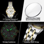 ​POEDAGAR 503 Luxury Elegant Woman's Watches Luminous Waterproof Stainless Steel Ladies Wristwatch Quartz Week Date Women Watch Reloj - Image 9