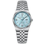 ​POEDAGAR 502 Casual Women's Watches Luxury Stainless Steel Date Watch For Woman Luminous Waterproof Quartz Fashion Ladies Wristwatch