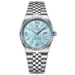 POEDAGAR 839 High Quality Original Men's Watch Waterproof Luminous Stainless Steel Calendar Luxury Business Men's Watch Quartz Watch