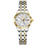 ​POEDAGAR 503 Luxury Elegant Woman's Watches Luminous Waterproof Stainless Steel Ladies Wristwatch Quartz Week Date Women Watch Reloj