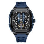 POEDAGAR 694 Men's High Quality Sport Watch - 30m Waterproof Stainless Steel Case, Luminous Dial, Silicone Strap, Nice Watches For Men