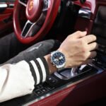 POEDAGAR E122 Luxury LED Men's Watch Dual Time Digital Display Waterproof Date Male Electronic Stainless Steel Watch - Image 8