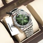 POEDAGAR 845 Luxury Men Watch For Man Waterproof Luminous Date Men Watch Quartz Stainless Steel Men's Watches Male Reloj+box - Image 2