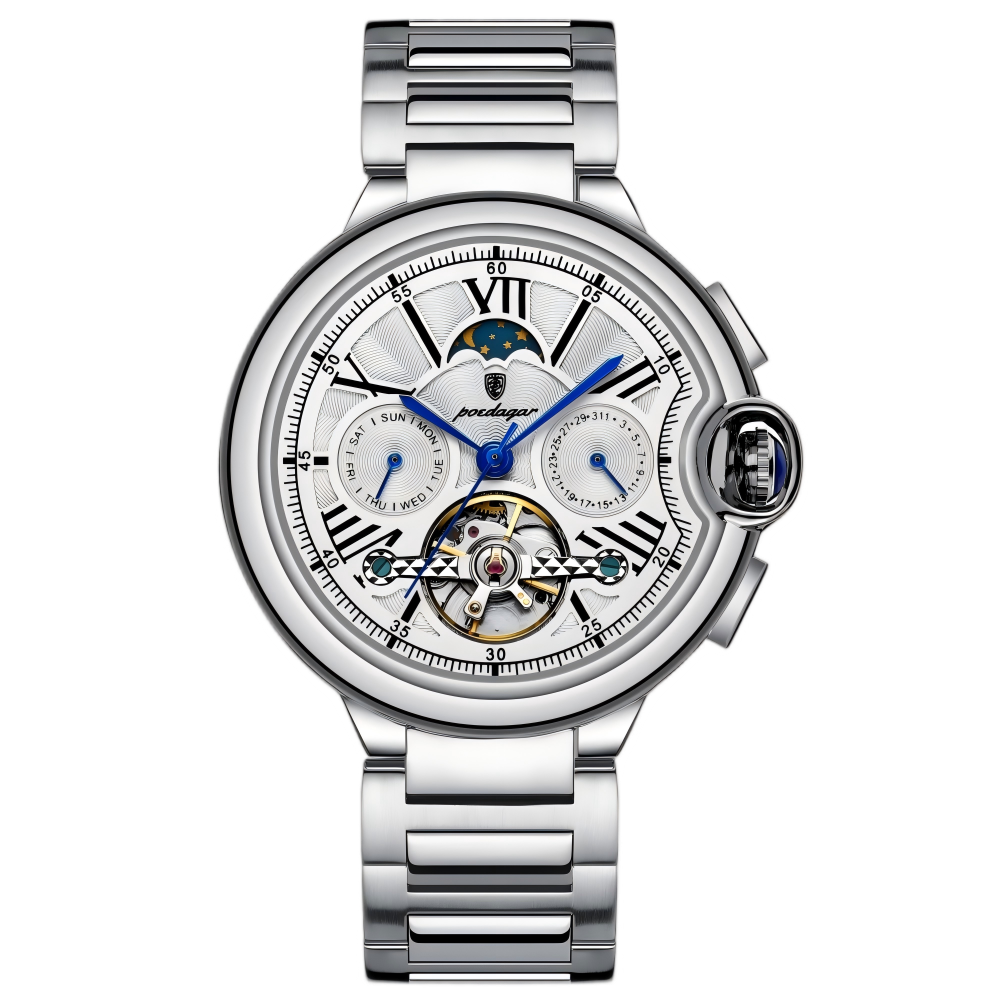 Poedagar Skeleton Watch