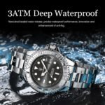 POEDAGAR 680 Top Luxury Man Watch Waterproof Luminous Date Men Watch Stainless Steel Male Clock Sport Fashion Men's Quartz Watches - Image 4