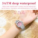 POEDAGAR 708 Square Fashion Woman Wristwatch Luminous Waterproof Date Ladies Watch Luxury High Quality Quartz Women's Watches Reloj - Image 4