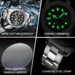 POEDAGAR 680 Top Luxury Man Watch Waterproof Luminous Date Men Watch Stainless Steel Male Clock Sport Fashion Men's Quartz Watches - Image 5