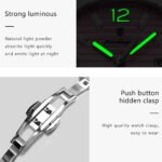 POEDAGAR 708 Square Fashion Woman Wristwatch Luminous Waterproof Date Ladies Watch Luxury High Quality Quartz Women's Watches Reloj - Image 5
