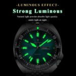 POEDAGAR 682 Luxury Sports Men Wristwatch Quartz Luminous Waterproof Calendar Week Man Clock Stainless Steel Men's Watches - Image 5