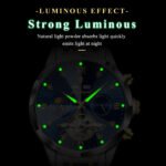 POEDAGAR 1422 Luxury Men Watch Fashion Waterproof Hollow Tourbillon Man Wristwatch Automatic Mechanical Stainless Steel Men's Watches - Image 6