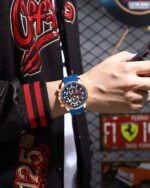 POEDAGAR 898  Luxury Military Men Watch Calendar Chronograph Waterproof Luminous Man Wristwatch Fashion Silicone Quartz Men's Watches - Image 8