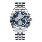 ​POEDAGAR 695 Watches for Men Sports Quartz Fashion Stainless Steel Mens Watch Luxury Brand Casual Chronograph Male Clock