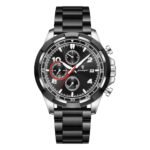 POEDAGAR 685 Top Original Watch For Men Date Waterproof Luminous Chronograph Man Clock Military Stainless Steel Men's Quartz Watches