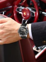 POEDAGAR 1427 High Quality Luxury Men Watch Fashion Hollow Tourbillon Man Clock Automatic Mechanical Leather Men's Watches Male Reloj - Image 3