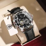 POEDAGAR 1427 High Quality Luxury Men Watch Fashion Hollow Tourbillon Man Clock Automatic Mechanical Leather Men's Watches Male Reloj - Image 11