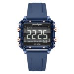 POEDAGAR E123 Top Fashion Sports Men Watch Waterproof Week Date Alarm Man Wristwatch Silicone Strap LED Electronic Men's Watches Male