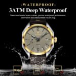 POEDAGAR 689 Sports Fashion Man Wristwatch Business Leather Quartz Men Watch Waterproof Luminous Date Men's Watches Male Clock Reloj - Image 10