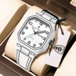 POEDAGAR 608 Fashion Creative Men's Watches Waterproof Luminous Date Week Men Watch Silicone Unique Quartz Man Wristwatch Male Reloj - Image 2