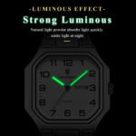 POEDAGAR 608 Fashion Creative Men's Watches Waterproof Luminous Date Week Men Watch Silicone Unique Quartz Man Wristwatch Male Reloj - Image 7